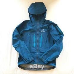 Prix ​​public De 630 Arc'teryx Alpha Sv Goretex Jacket Pro Mens Medium Bleu Beta Theta Ar Lt