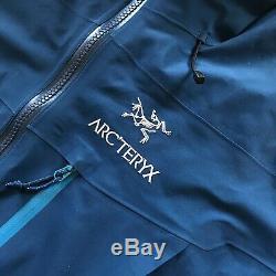 Prix ​​public De 630 Arc'teryx Alpha Sv Goretex Jacket Pro Mens Medium Bleu Beta Theta Ar Lt