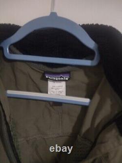 RARE PATAGONIA VTG Taille M pour hommes MARS Slingshot Alpha Green 19016 Militaire USA