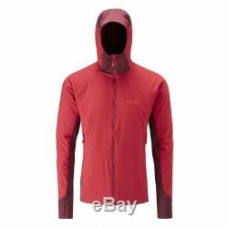 Rab Alpha Flux Veste Cayenne Rouge Taille Moyenne Rrp £ 140