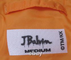 Rare Htf Takashi Murakami J. Balvin Rainbow Flower Alpha Jacket Bleu Taille M
