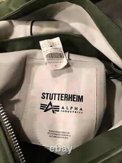 T.n$-o. 545 $ Imperméables De Stutterheim X Alpha Industries M-65 Fishtail Parka Jacket M