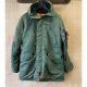 T.n.-o. Outfitters Urbains Alpha Taille Des Industries Vert Moyen Parka