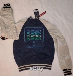 VESTE BOMBER MULTI STACK PLAYBOY taille M, collaboration Alpha Industries X Playboy