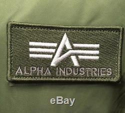 Véritable Alpha Industries Core Flight Cwu 45 Sage Vert Blouson
