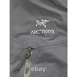 Veste Arc'Teryx Alpha SL pour femme avec logo de la compagnie Gore-Tex, bleu marine, taille moyenne