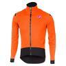 Veste De Cyclisme Sur Route Hiver Castelli Alpha Ros Light (orange / Noire)