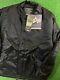 Veste Nwt Vintage Alpha Industries Mp Tex Noire Taille Moyenne 38 Usa Neuve Étiquettes