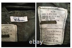 Veste Parka Alpha Industries Distressed non doublée avec dos à queue de poisson de taille moyenne unisexe