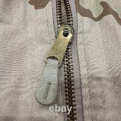Veste Vintage Alpha Industries pour Hommes en Camouflage Désert MA-1 Militaire
