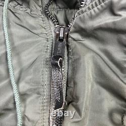 Veste bombardier Vintage des années 80 N-2B Parka volante de l'USAF pour hommes de taille moyenne de la marque Alpha.