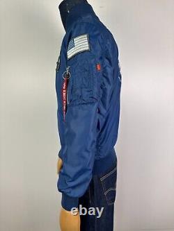 Veste bombardier réversible MA1 NASA 100ème mission de la navette spatiale ALPHA Industries