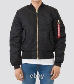 Veste/bomber Alpha Industries MA-1 Slim Fit Coupe Européenne MJM44530C1 Taille S NEUVE