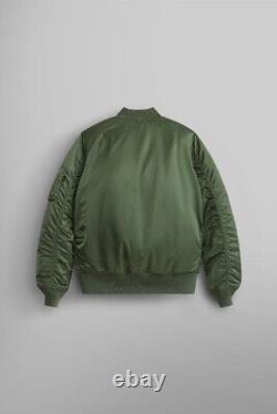 Veste bomber réversible Urban Outfitters x Alpha Industries MA-1 en sauge taille moyenne