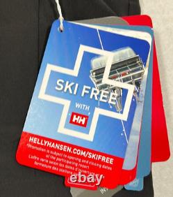 Veste de ski à manches longues Helly Hansen Alpha Lifaloft 65667-990 noire pour homme taille M.