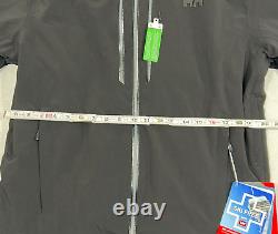 Veste de ski à manches longues Helly Hansen Alpha Lifaloft 65667-990 noire pour homme taille M.