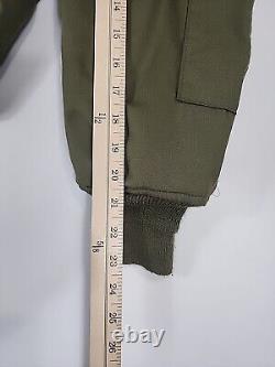 Veste de tankiste militaire des années 80 résistante au froid et aux températures moyennes en aramide, taille régulière moyenne #858