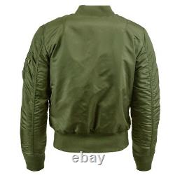 Veste de vol/bombardier ajustée Alpha Industries MA-1 en 11 couleurs MJM44530C1 MA1