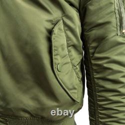 Veste de vol/bombardier ajustée Alpha Industries MA-1 en 11 couleurs MJM44530C1 MA1