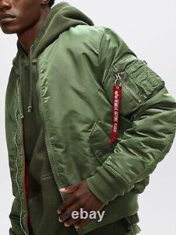 Veste de vol/bombardier ajustée Alpha Industries MA-1 en 11 couleurs MJM44530C1 MA1