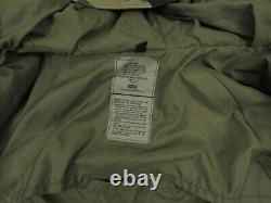 Veste parka à capuche en camouflage de la forêt froide de l'ECWCS militaire de l'armée américaine, jamais portée