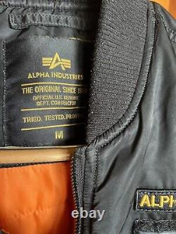 Vintage Alpha Industries Ma-1 Edition Spéciale Taille M