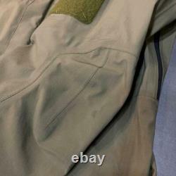 Vintage Arc'teryx Leaf Gen1 Alpha Jacket Gore-tex Taille M Beige Bon État