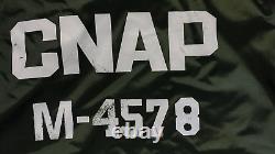 Vtg 1978 US Navy CNAP Extreme Cold Weather Impermeable Deck Jacket M Alpha Ind
<br/>
 

  <br/> Traduction en français : Vtg 1978 US Navy CNAP Veste de pont imperméable et extrêmement résistante au froid M Alpha Ind
