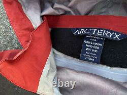 Vtg Arc'teryx Alpha Ar Goretex Xcr Veste Rouge Femme Taille Moyenne Made Au Canada